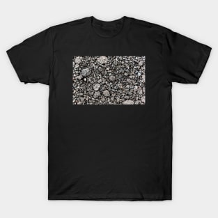 Rough Black Gravel Surface Road T-Shirt